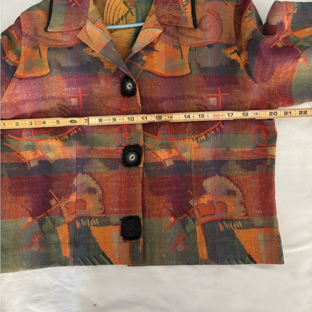 Men's Multicolor Patterned Jacket - image 11